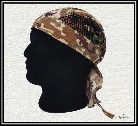 Zandana - Camouflage Braun-Beige m. Netz - Nr. C-1268