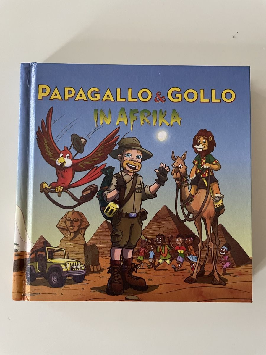 Audiolibri: Papagallo & Gollo in Afrika, Kinderbuch CD – Usato da Münsingen venduto da Galapago