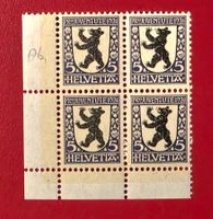 PRO JUVENTUTE 29 WAPPEN KANTON APPENZELL VIERERBLOCK 1924**