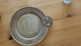 14 grosse originale Bronze Teller Steinlin