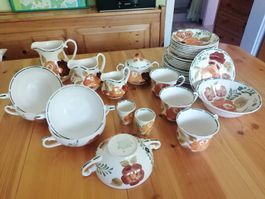 Seltenes Vintage Tafelservice 1960 aus England