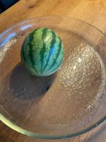 Schale Glas' Hergiswil Robert Niederer rund 50cm