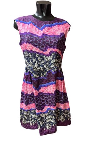 Peter Pilotto Seidenkleid, Gr. 38..Sommer-Look!