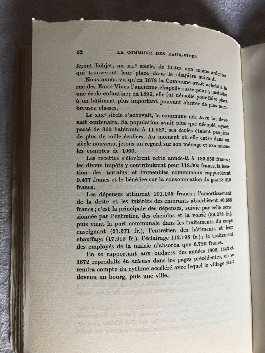 Libri: La commune des Eaux-Vives de 1798 à 1930 – Usato da Ste-Croix venduto da mjmg 8