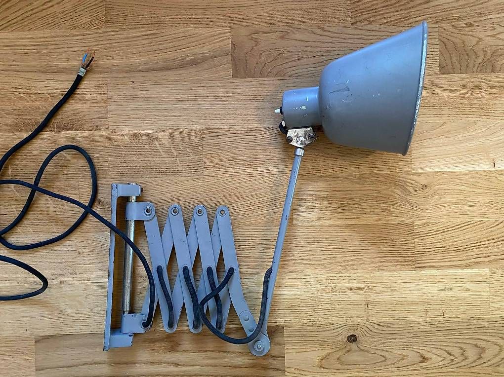 Lampen: Vintage Wandlampe / Scherenlampe – Gebraucht aus Zürich von christ0ph 1