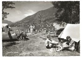 Tenero (TI) Camping - Lido Mappo - Lago Maggiore - 1958