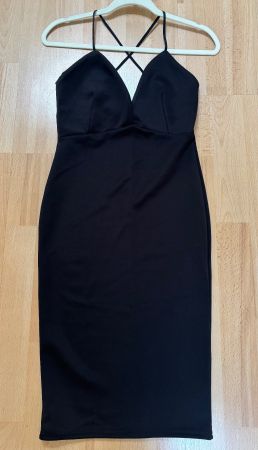Rare London - Neues Kleid - Schwarz - S/M