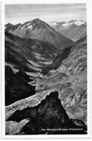 Ansichtskarte 1939 Maderanertal gegen Bristenstock