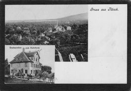 Gruss aus Tübach SG ,  Rest. zum Ruheberg , gel. 1907