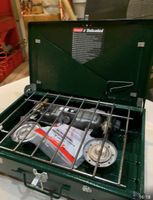 Coleman Camp stove Unleaded 424 double burner green