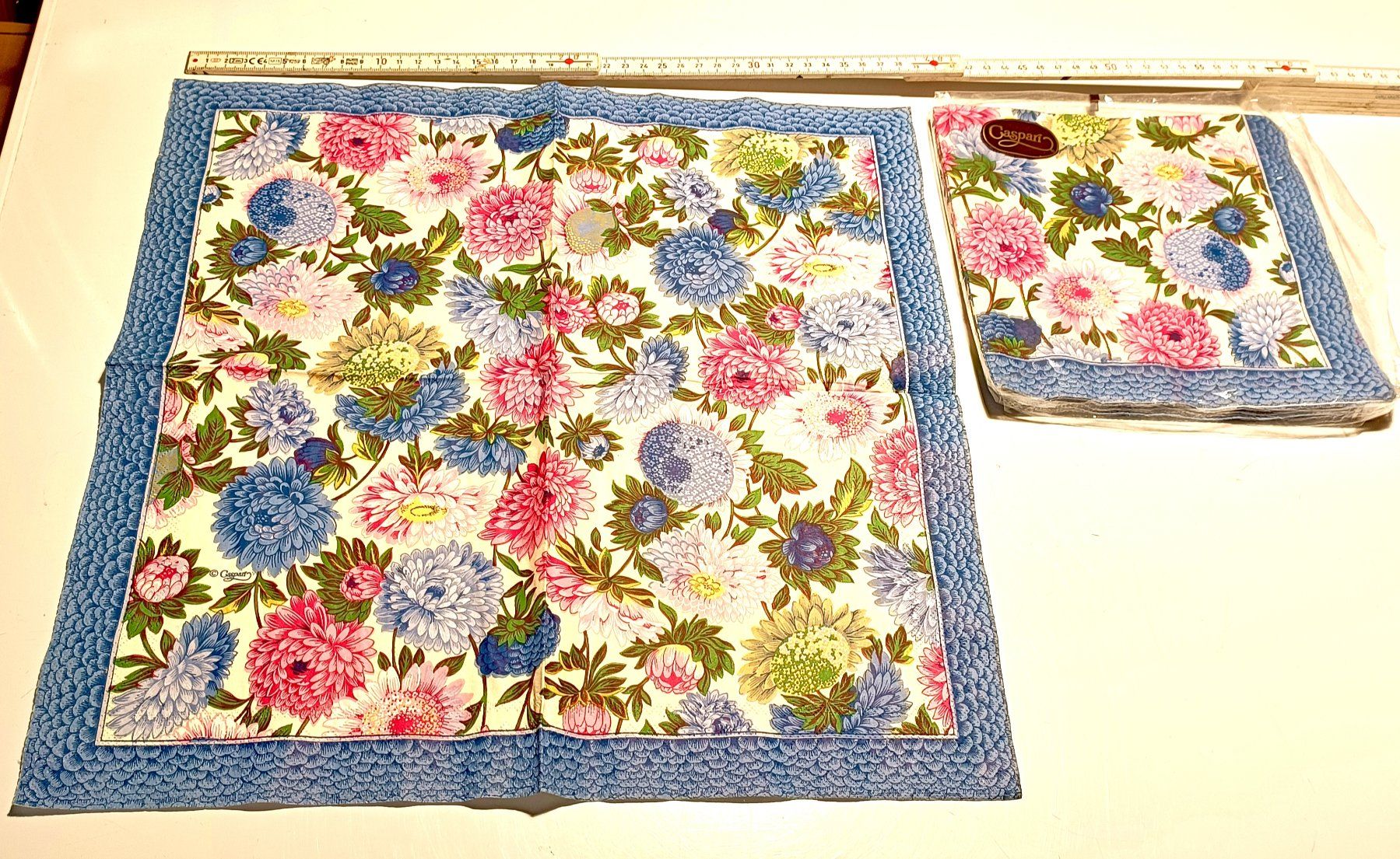 Tovaglioli: Servietten mit Blumenmuster, Vintage, Neu – Nuovo (secondo la descrizione) da Sitterdorf venduto da imsis