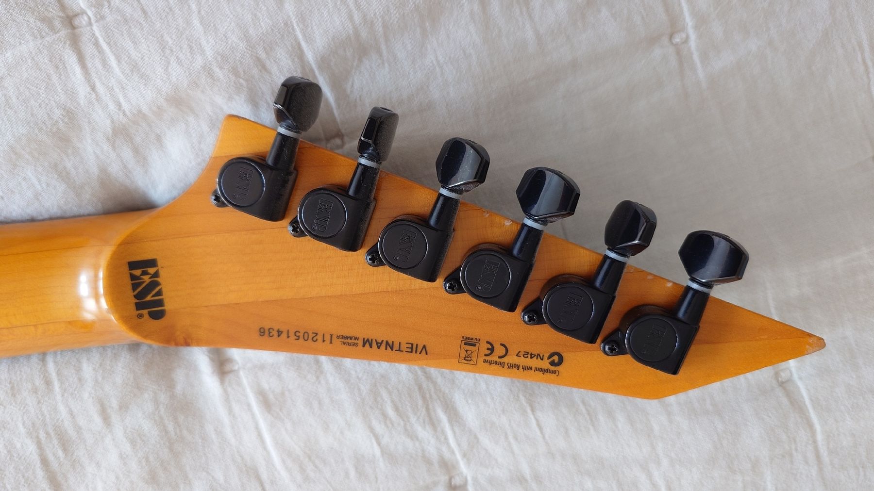 Strumenti musicali: ESP LTD KH-25 Distressed, limited edition – Usato da Zürich venduto da bab_0804 5