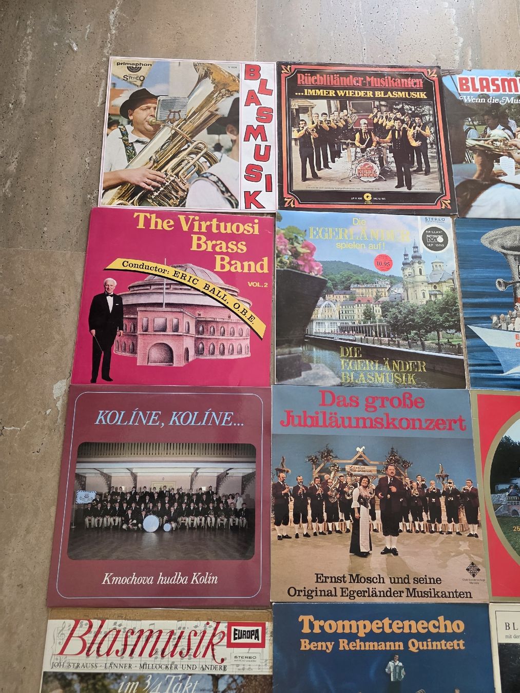 Schallplatten: 24 Vinyles / LPs Blasmusik & Brass Band – Gebraucht aus Paudex von Pacalauma 4