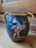 Ton Vase glasiert Henkel Krug 21 cm von GS
