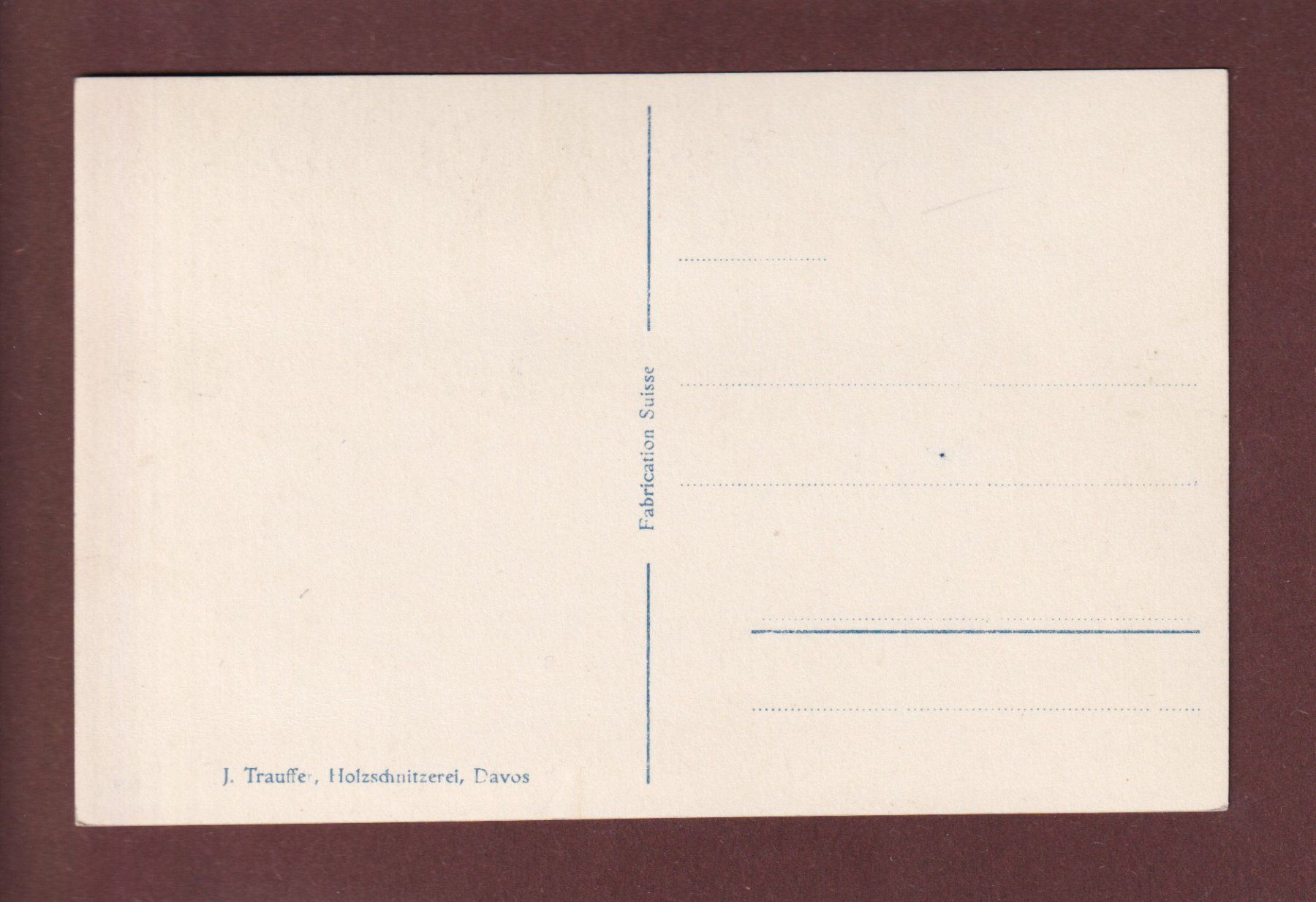 Cartoline postali: DAVOS - Weissfluh - Furkapass – Usato da Pully venduto da nicecards 1