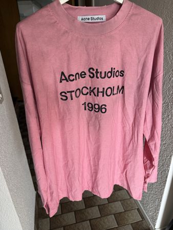 Acne Studios Langarmshirt rosa Grösse S Wie Neu