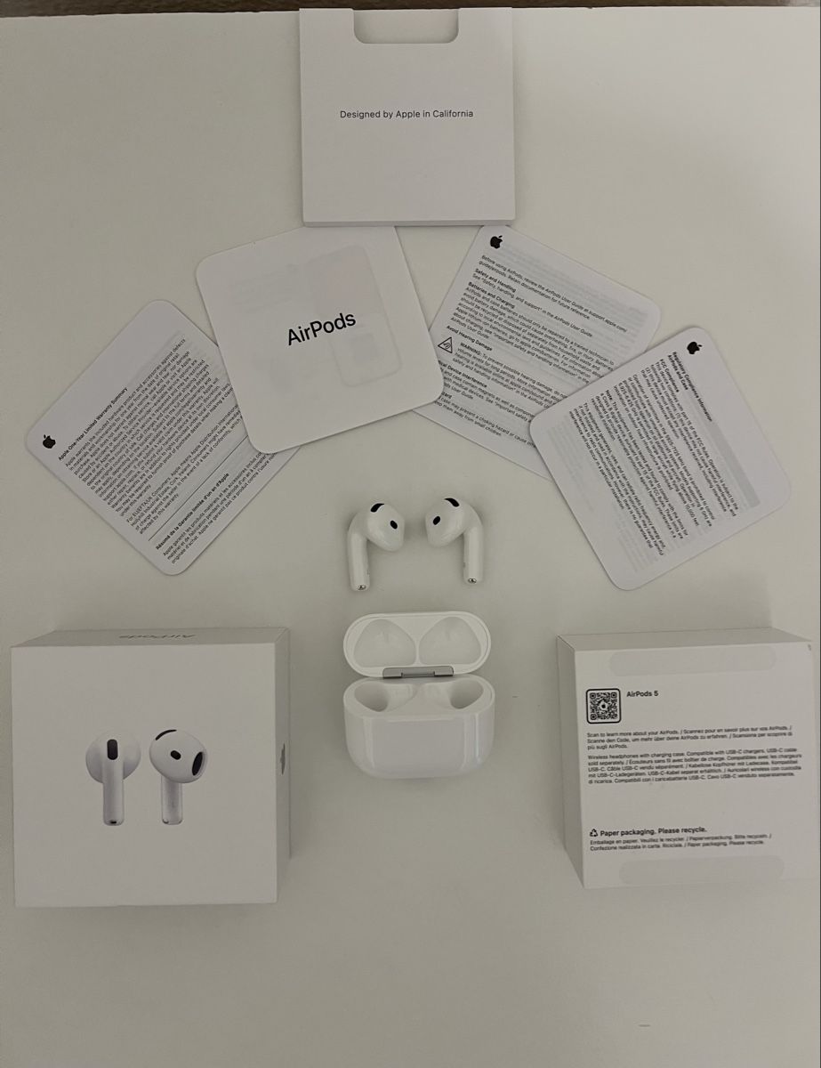 Apple Cuffie: AirPods 5 ANC – Nuovo (secondo la descrizione) da Lausanne venduto da luciano_RIC1