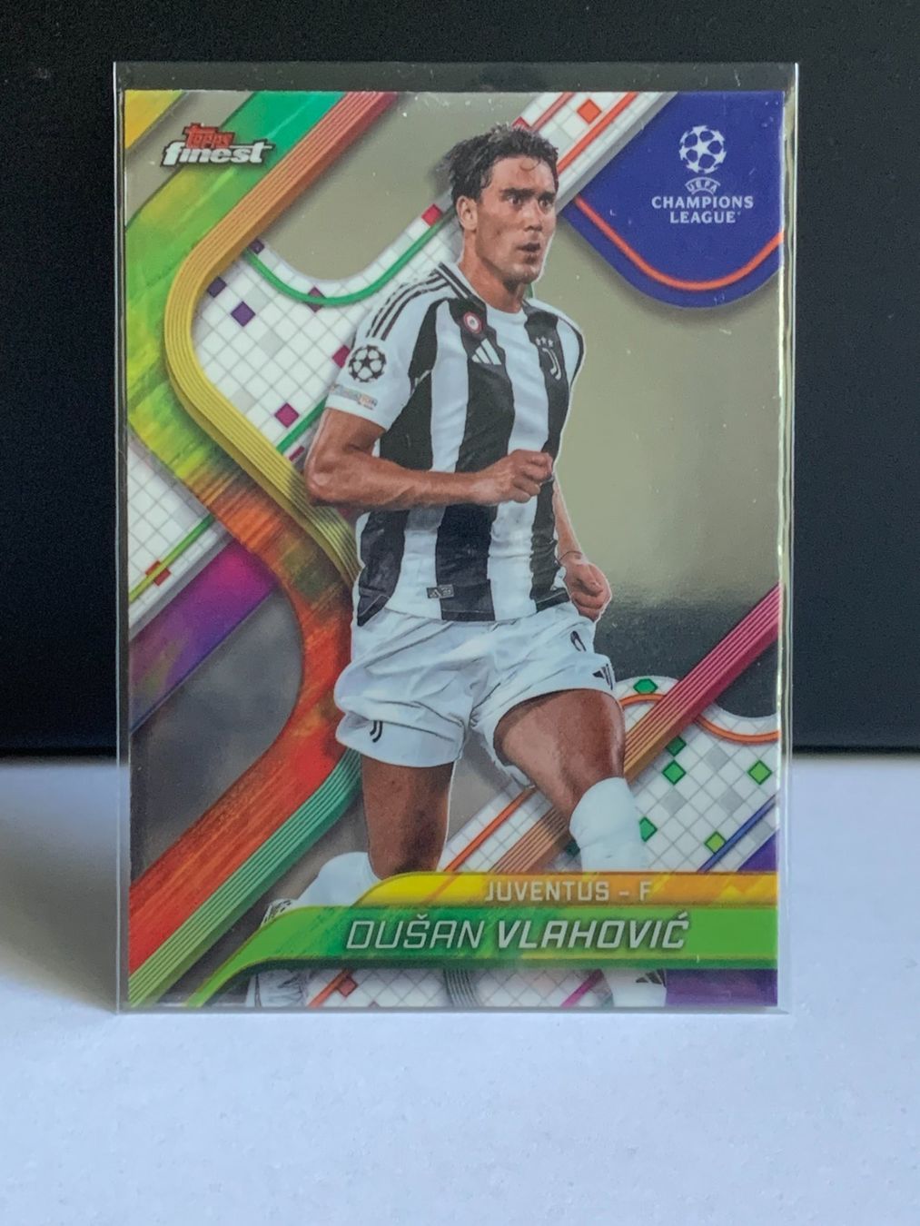 Topps Sammelbilder & Trading cards: Topps Finest Dusan Vlahovic – Neu (gemäss Beschreibung) aus Flawil von Juventino93