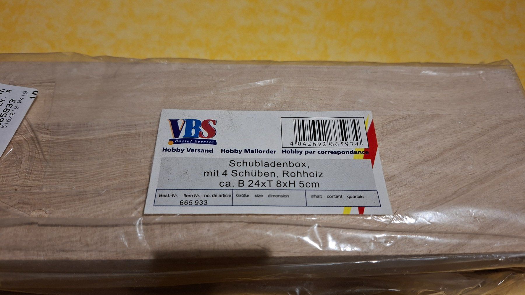 Bastelsets: Schubladenbox – Neu und originalverpackt aus Bretzwil von eri_2gck 1