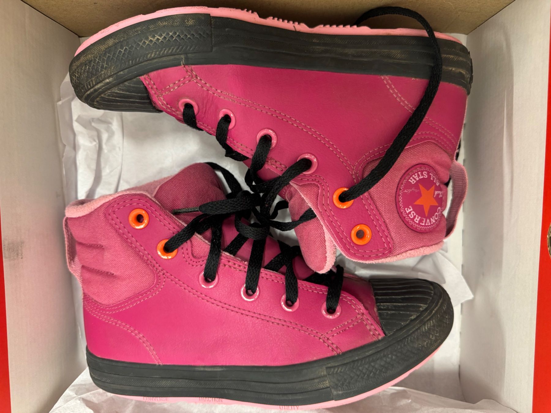 Converse Scarpe per ragazze: Halb-Stiefel, warm, Converse, Gr 35 – Usato da Hedingen venduto da Noizeetal 9