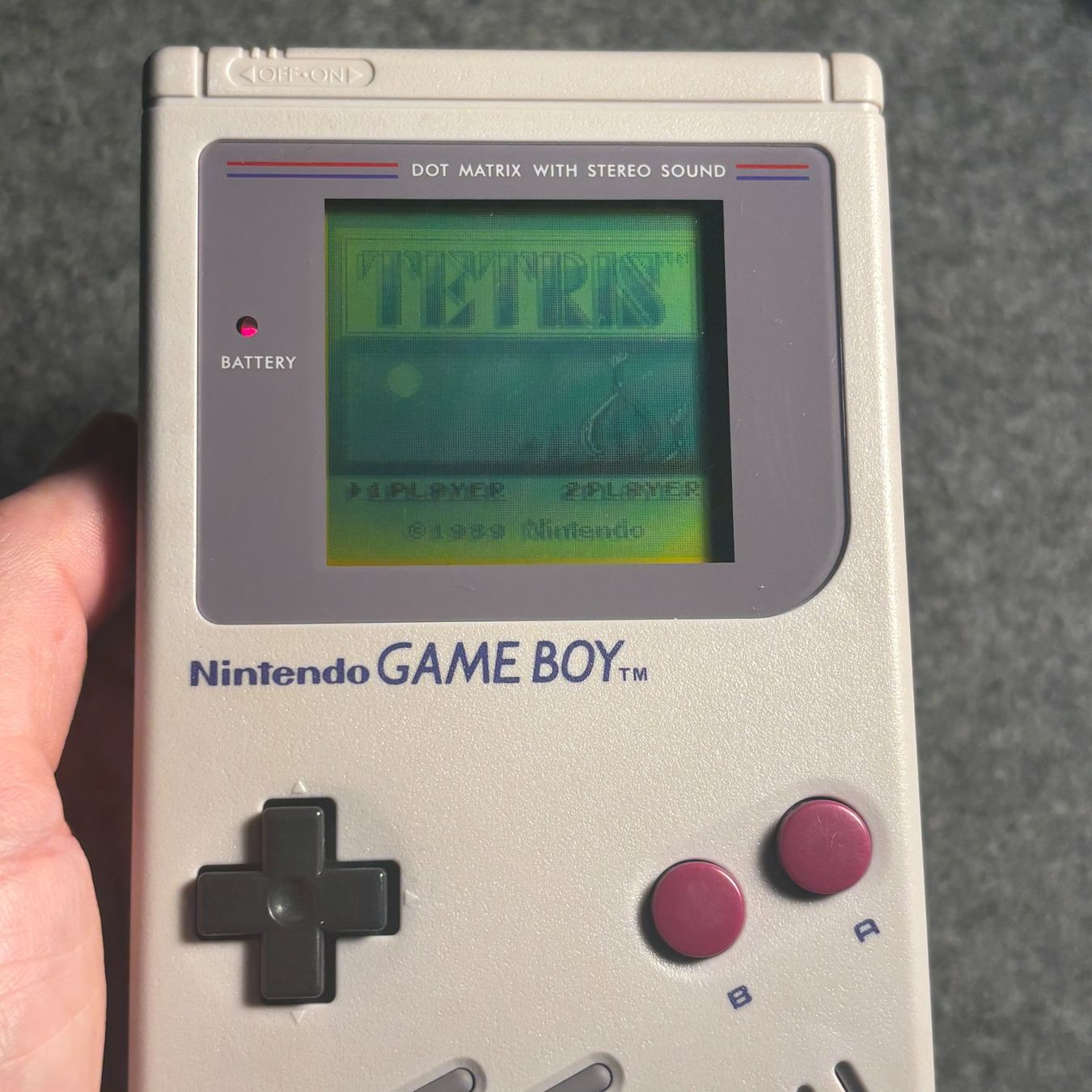 Nintendo Konsolen: GameBoy Classic DMG-01 Konsole Original + Tetris – Gebraucht aus Mollis von GamingCorner 3