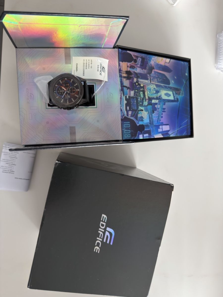Casio Orologi: Casio Edifice Cyberpunk Forst Wave – Nuovo e nell'imballaggio originale da Schlieren venduto da Kamacho 8
