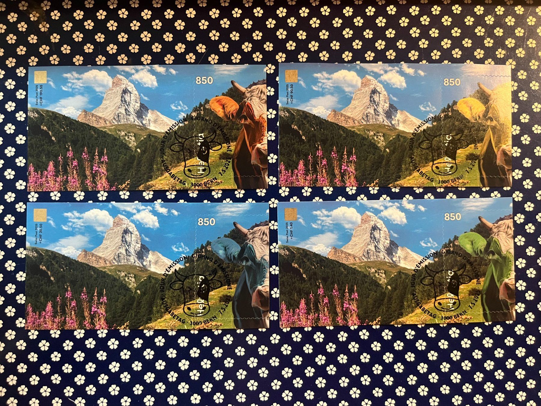 Tutti i francobolli: 4 FDC + 4 Blöcke ET - Crypto Stamp CHLI - CH-LI – Nuovo e nell'imballaggio originale da Arch venduto da Noah819
