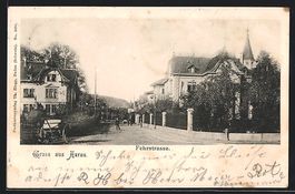 AK Aarau, Blick in die Fehrstrasse, 1901