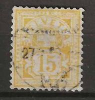 Ch063a - Type chiffre 63a obl.