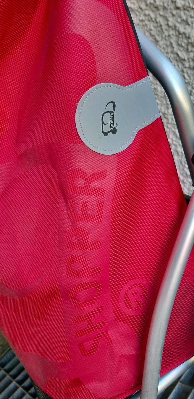 Sonstiges für Haushalt & Wohnen: ANDERSEN Einkaufstrolley Royal / Tasche rot – Gebraucht aus Henggart von hen_9f22 4