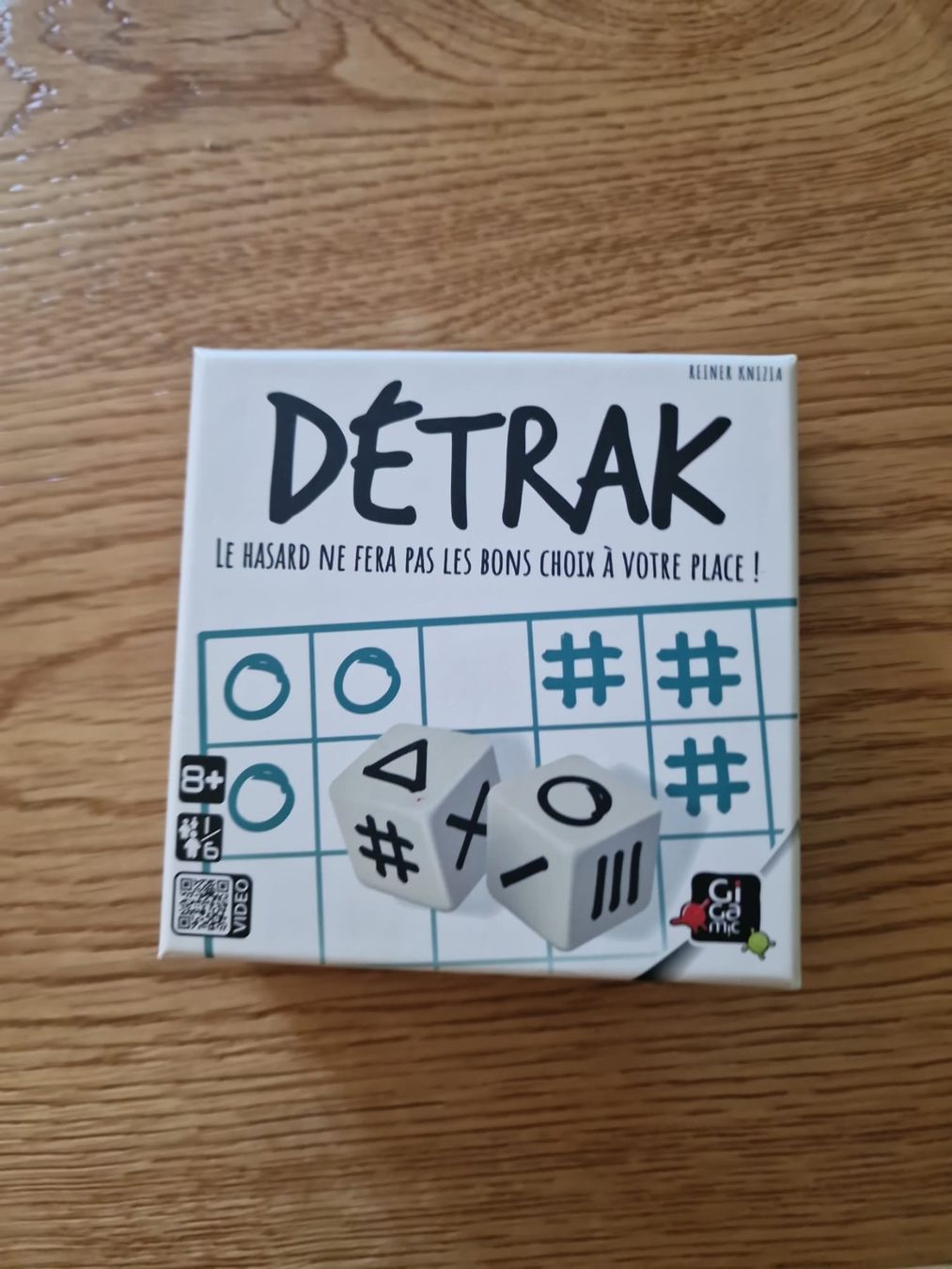 Spiele: Detrak di gigamic – Gebraucht aus Rolle von mon_dl2l