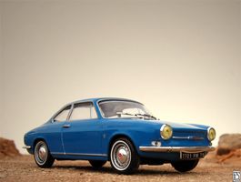 Simca 1000 Coupé 1962-1966 blau        1:43 von Altaya / IXO