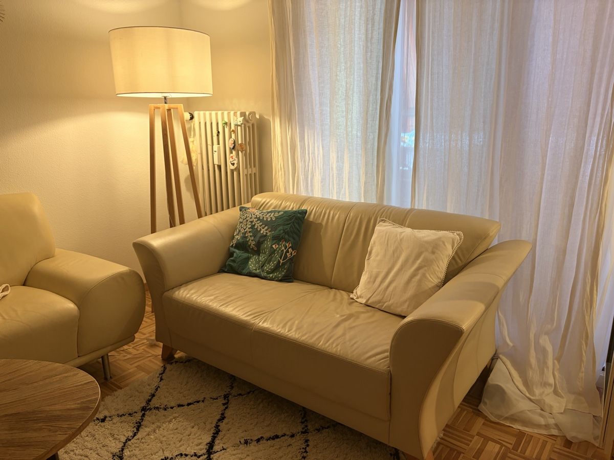 Divani: Echtleder-Sofa beige – Usato da Steinhausen venduto da Minerva4 3