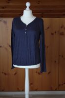T - Shirt Langarm blau Gr. L