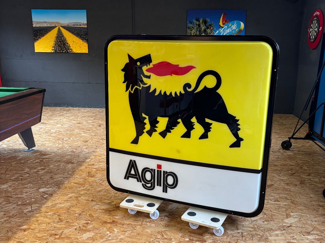 Insegne: Leuchtreklame AGIP - Werbeschild – Usato da Rorschacherberg venduto da danielbischof 9