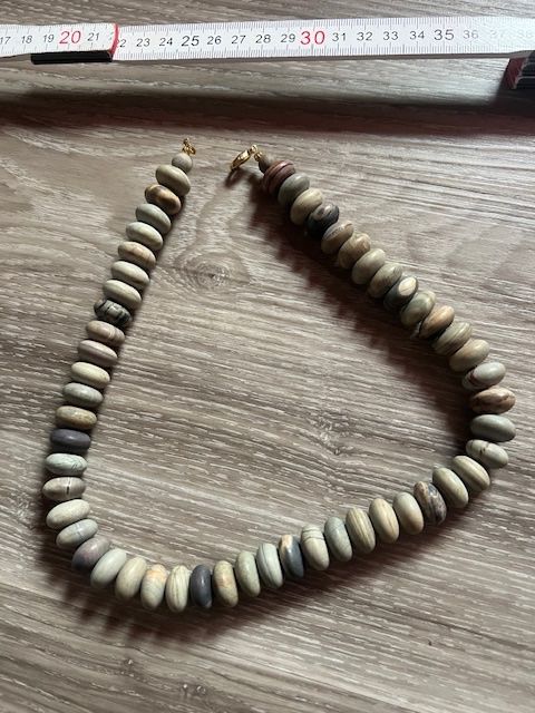 Ketten: Schöne Kette, echte Natursteine – Gebraucht aus Neerach von romiping 1