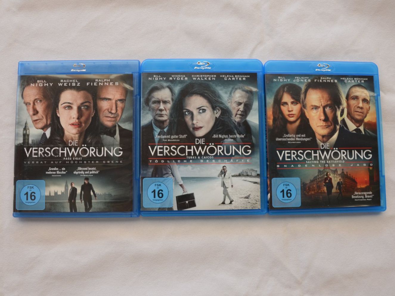 Alle DVDs: Blu-ray Trilogie "Die Verschwörung" – Gebraucht aus Dotzigen von H-1994 1