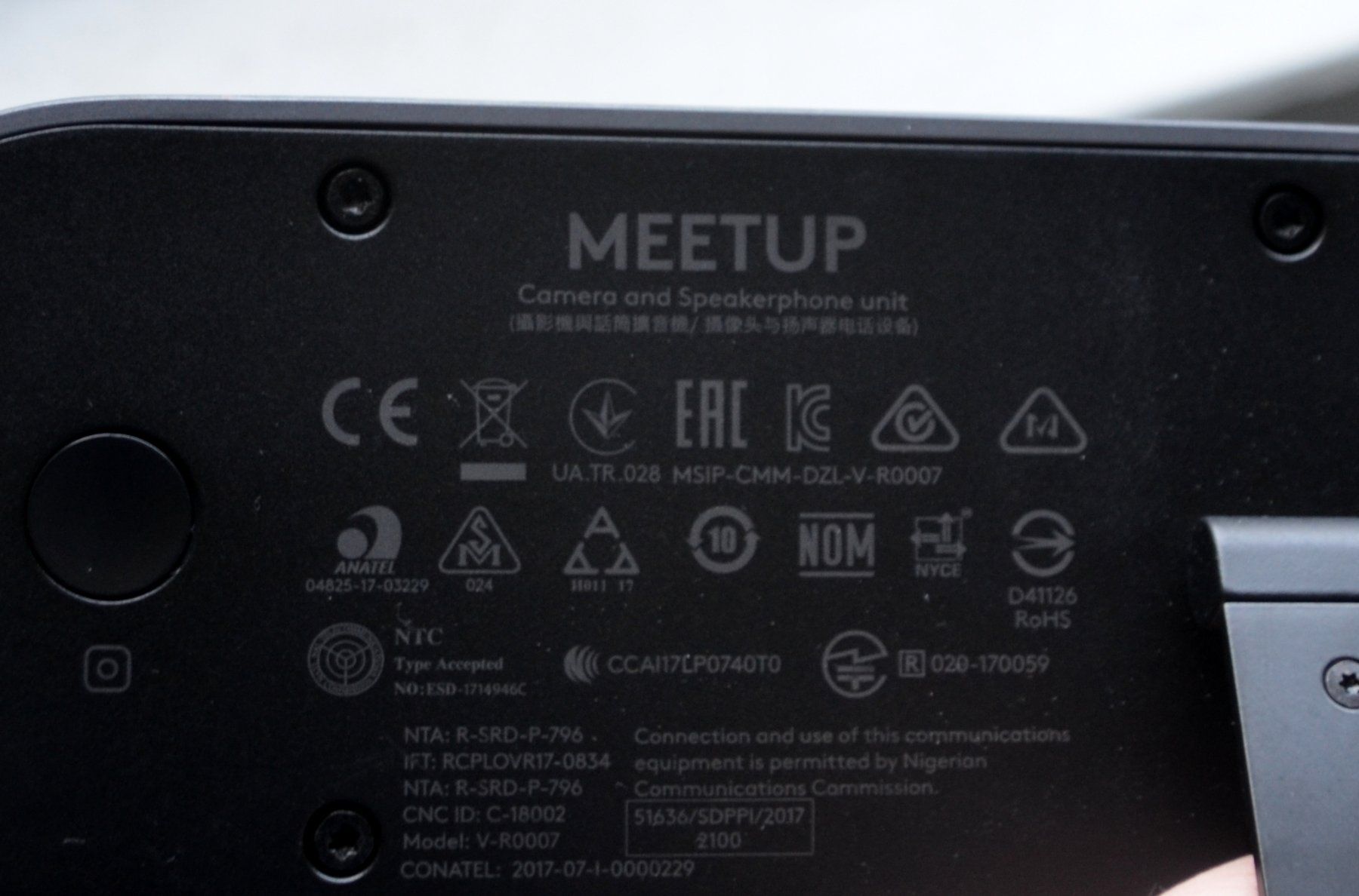 Logitech Webcam: Logitech MeetUp TV Cam – Usato da Collonges venduto da arashee 5