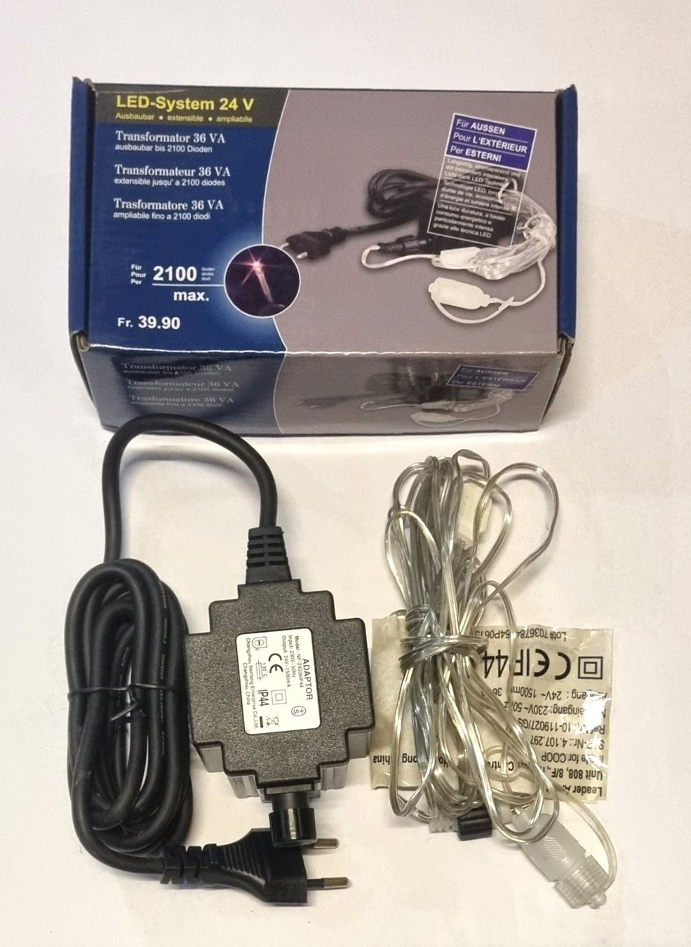 Migros Lichterketten & Leisten: LED-System 24V mit Transformator 36 VA – Gebraucht aus Bern von ros_v7ry