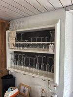 Hängeschrank für Gläser Vintage