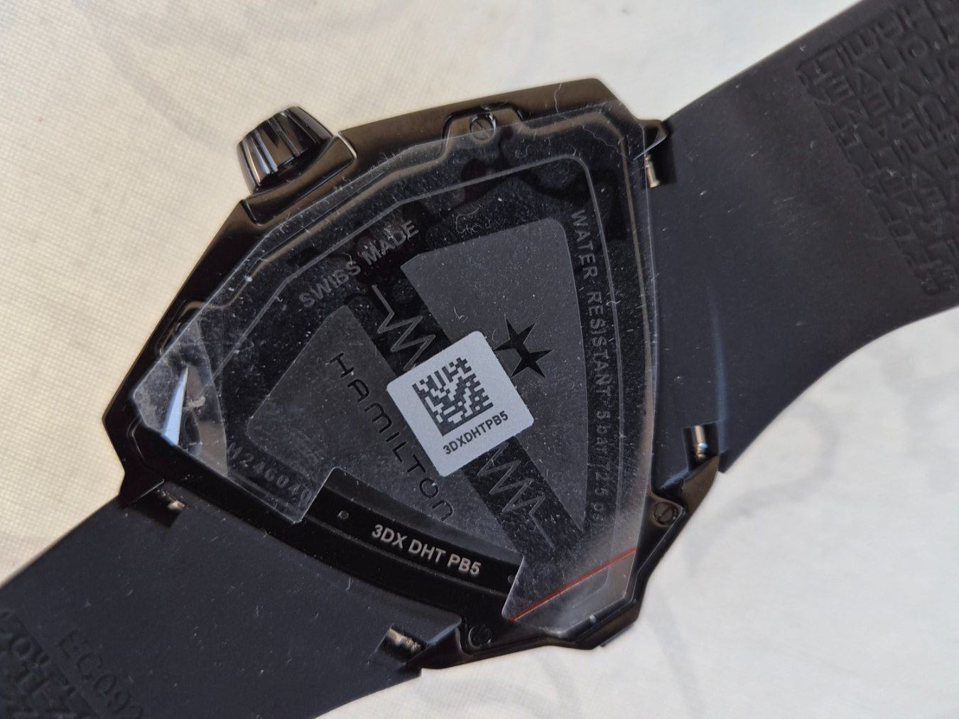 Hamilton Orologi: Hamilton Shaped Ventura XXL Bright – Nuovo (secondo la descrizione) da Chabrey venduto da Horology 3