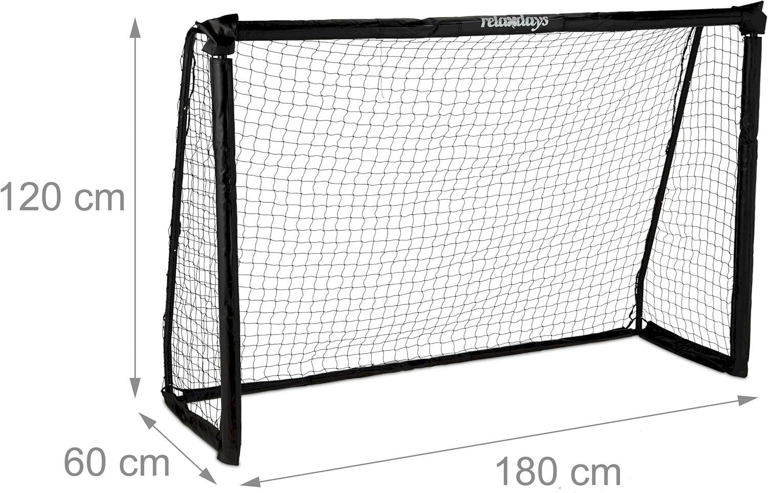 Sonstige Zubehör: Schwarzes Fußballtor 120x180cm – Neu und originalverpackt aus Bottighofen von zaap 3