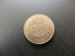 Monaco 10 Francs 1982