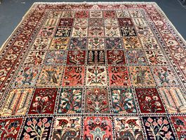 Perser Sarugh 206x328cm Handgeknüpft Top Zustand , gereinigt