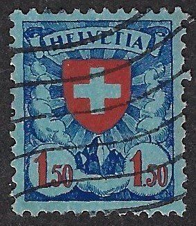Tutti i francobolli: Wappenmuster 1924 – Usato da Luzern venduto da Einh0rn 3