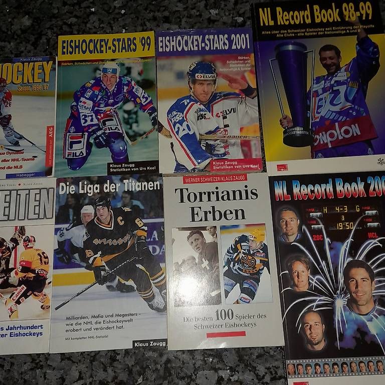 Libri: Diverse Eishockey Bücher – Usato da Cham venduto da vento9 3
