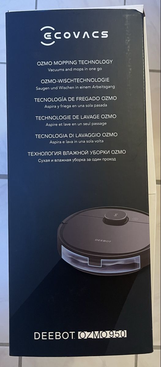 Ecovacs Aspirapolveri & Accessori: ECOVACS Deebot Ozmo 950 Saugroboter – Nuovo (secondo la descrizione) da Kaisten venduto da lfa_2tr6 2