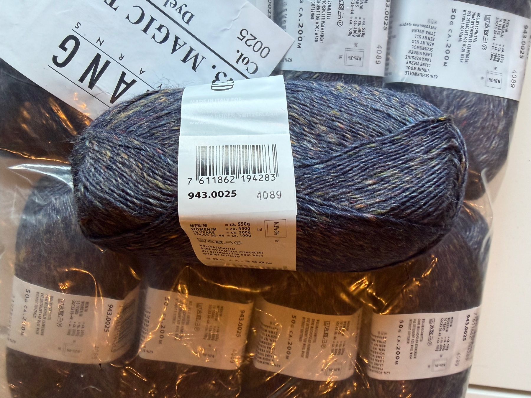 Lang Yarns Wolle: 10 Knäuel Magic Tweed Langyarns – Neu und originalverpackt aus Büsserach von bor_s88m 1