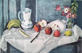 Roger Forissier Grosse Lithographie nummeriert und signiert