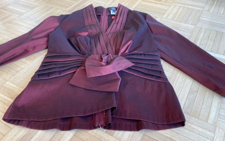 einzigartige wunderschöne Jacke; neu mit Etikette; ca.Gr. 40